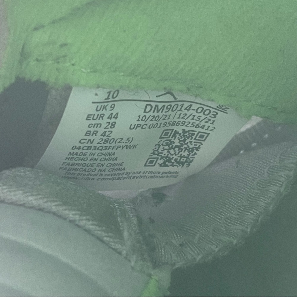 Air Jordan 5 Retro Green Bean 2022 Men’s Athletic Sneakers Size 10 DM9014-003 - Picture 11 of 11